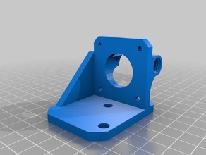 mon personnalisée de l'établissement bowden extrudeuse mont anet a8 autres 3d l'imprimante extrudeuses 3d print model - Mito3D