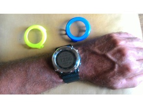 colorido skinscover seu newwear p6 sportwatch a moda smartwatch q6 3d print model - Mito3D