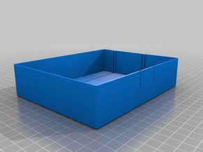 drawer 150 120 containers customized 3d print model - Mito3D