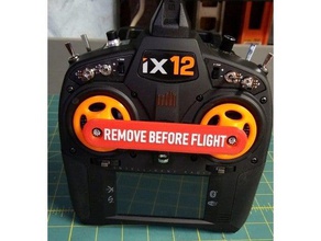remove before flight gimbal protectorspektrum rc vehicles 3d print model - Mito3D