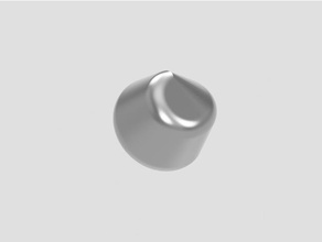sphericon pentágono com base esfera v2 - circulante esculturas funcionais matemática a arte openscad 3d print model - Mito3D
