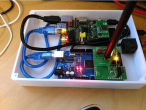 homeautomation caso eletrônica domoticz openhab raspberry pi rflink 3d print model - Mito3D