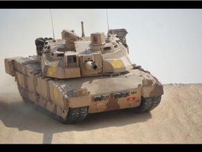 1100 amx t5 leclerc mais detalhadas fr 3d impressão frança giat tanque 3d print model - Mito3D