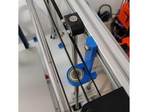 sparkcube axis anti wobble mount 2020 3d printer parts 3d print model - Mito3D
