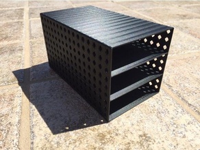 scatola di stoccaggio assortimento nutsbolts organizzazione piccole parti 3d print model - Mito3D
