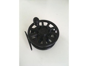 fully 3d printed fly reel sport outdoors 3d print model - Mito3D
