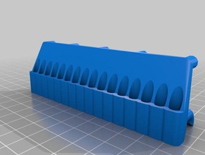 multi-Schraubendreher-Halter tool Inhaber - Boxen angepasst 3d print model - Mito3D
