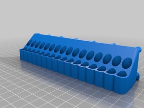multi screwdriver peg board tool holders boxes customized 3d print model - Mito3D