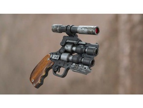 snubble-pistola adereços star wars pistola 3d print model - Mito3D