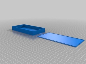 meine individuelle Fall rechteckig Container 3d print model - Mito3D