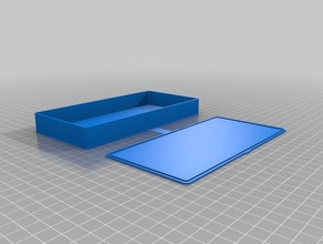 meine individuelle Fall rechteckig Container 3d print model - Mito3D