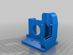 titan aero mount wilson ii 3d printer parts extruder 3d print model - Mito3D