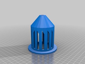 hydroponic 3in basket outdoor garden 3d print model - Mito3D