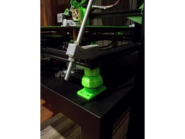 bola de squash pés cr-10 tevo tornado 3d a impressora partes anti vibração creality atualização 3D print model - Mito3D