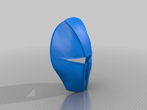 madalorian antigua república de la máscara 3d impresión 3d print model - Mito3D