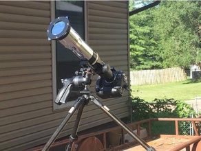 filtre solaire assemblée astrotech at66ed film de la physique l'astronomie télescope 3d print model - Mito3D