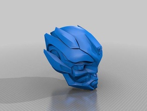 bumblebee casco opzioni 1 2 3 d stampa 3d print model - Mito3D