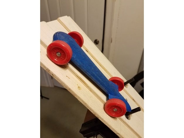 pinewood derby carro outros openscad 3D print model - Mito3D