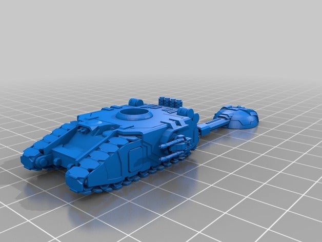 marine char de combat véhicules 3D print model - Mito3D