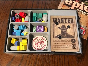 tiny epic western tew storage solution games boardgame 3d print model - Mito3D