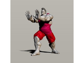 küçük prop model furniture bodybuilder character great hardkernel huge human massive monster muscle muscles person rolling support 3d print model - Mito3D