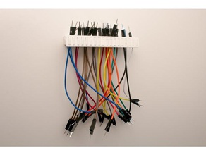 puente de almacenamiento del cable la electrónica alambre 3d print model - Mito3D