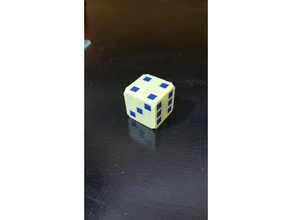 it&acutes not another dice dual color option cube layer multi 3d print model - Mito3D