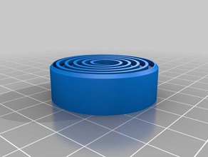 45 rpm record adapter audio spiral turntable 3d print model - Mito3D
