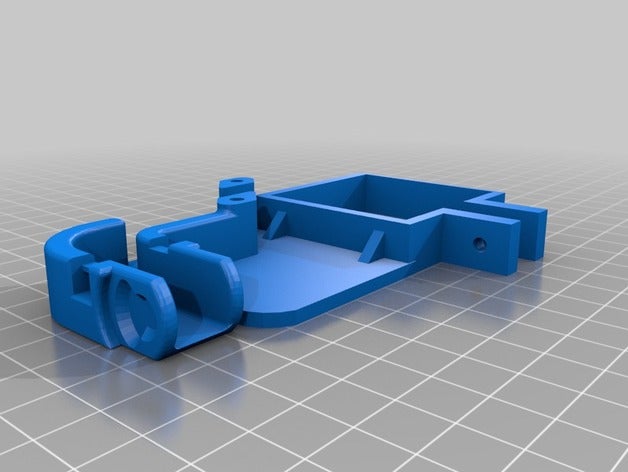 tronxy x5 prendedor de fixar o cabo corrente 3d a impressora partes grampo para motor passo 3D print model - Mito3D