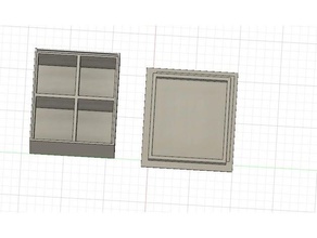 Fach-box Container - Boxen boxesinabox Fächer Teiler Abschnitte 3d print model - Mito3D