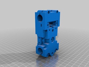 transporte varillas de 8mm hevo ngen 3d la impresora partes charriot evolución hipercubo 3d print model - Mito3D
