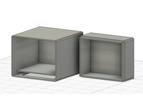 Bild-frame-box Dekor Aufbewahrungsbox 3d print model - Mito3D