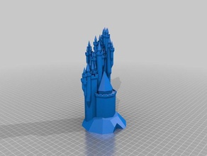meu personalizados fantástico castelo medieval gerador v1 edifícios estruturas 3d print model - Mito3D