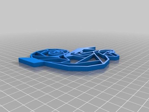 meine individuelle origami-Chamäleon Tiere 3d print model - Mito3D
