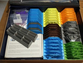 settlers catan storage 3d terrain pieces 6 players games boardgame desert fun 3d print model - Mito3D