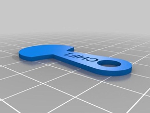 trolley token chf 1 household supplies customized 3d print model - Mito3D