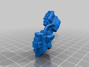 gótico-temático walker modelo robôs 3d print model - Mito3D