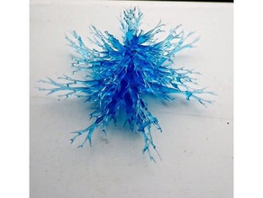 crystalline entity sla fdm version sculptures crystaline star trek tng next generation 3d print model - Mito3D