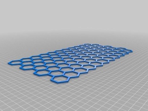 honeycomb pattern computer math customized 3d print model - Mito3D