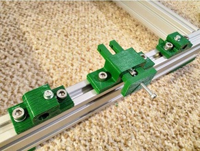 improved y-belt tensioner anet am8 3d printer parts 3d print model - Mito3D
