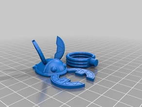 rápido escarabajo anillo 3d la impresión skyward sword zelda 3d print model - Mito3D