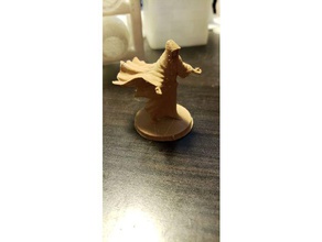 mago de la estatua mini los juguetes juegos dungeons dragons asistente 3d print model - Mito3D