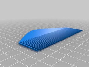 pettine bagno 3d print model - Mito3D