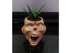 vase zombie art 3d print model - Mito3D