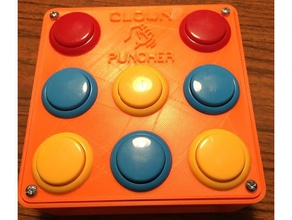 clown puncher music arduino pro micro controller midi 3d print model - Mito3D