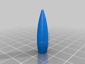 8mm projectile props bullet mauser 3d print model - Mito3D
