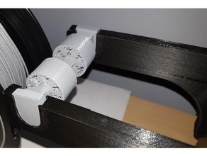 mp mini select gear bearing spool holder 3d printer accessories filament monoprice mpsm bracket 3d print model - Mito3D