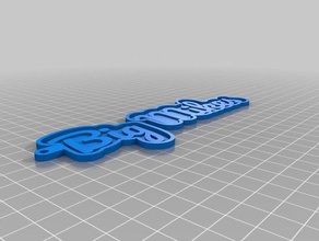 my customized key chain your personal name keychains 3d print model - Mito3D