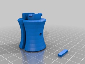 reworked sonic screwdriver handle prongs 3d printing remix 3d print model - Mito3D