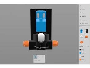 inductive filament sensor 3d printer parts runout sens sn04 3d print model - Mito3D